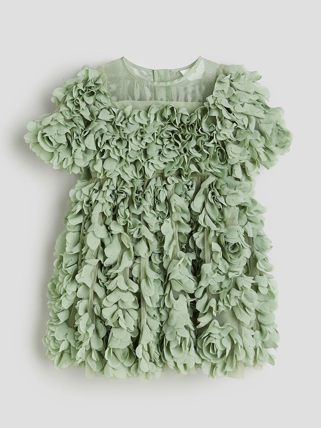 Buy H&M Girls Fabric Flower Covered Dress - Dresses for Girls 26941692 | Myntra Buy H&M Girls Fabric Flower Covered Dress - Dresses for Girls 26941692 | Myntra