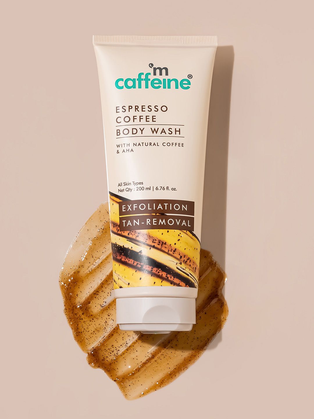 MCaffeine Espresso Coffee Body Wash - 200 ml