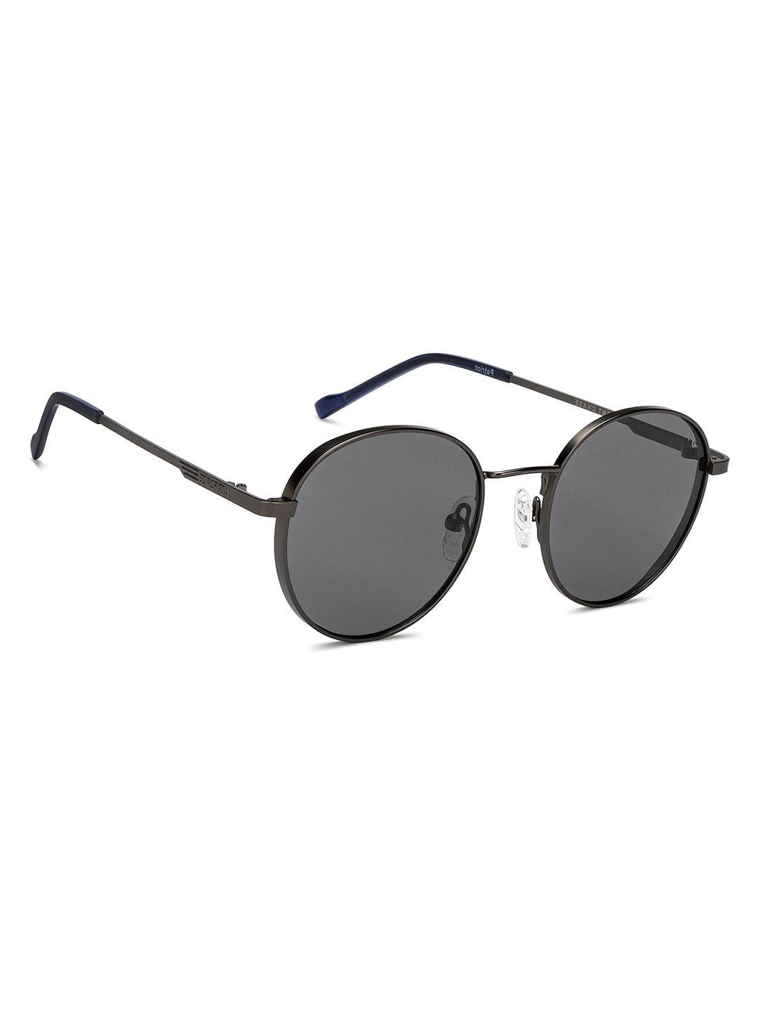 Vincent Chase by Lenskart Unisex Round Sunglasses with Polarised and UV Protected Lens 215789