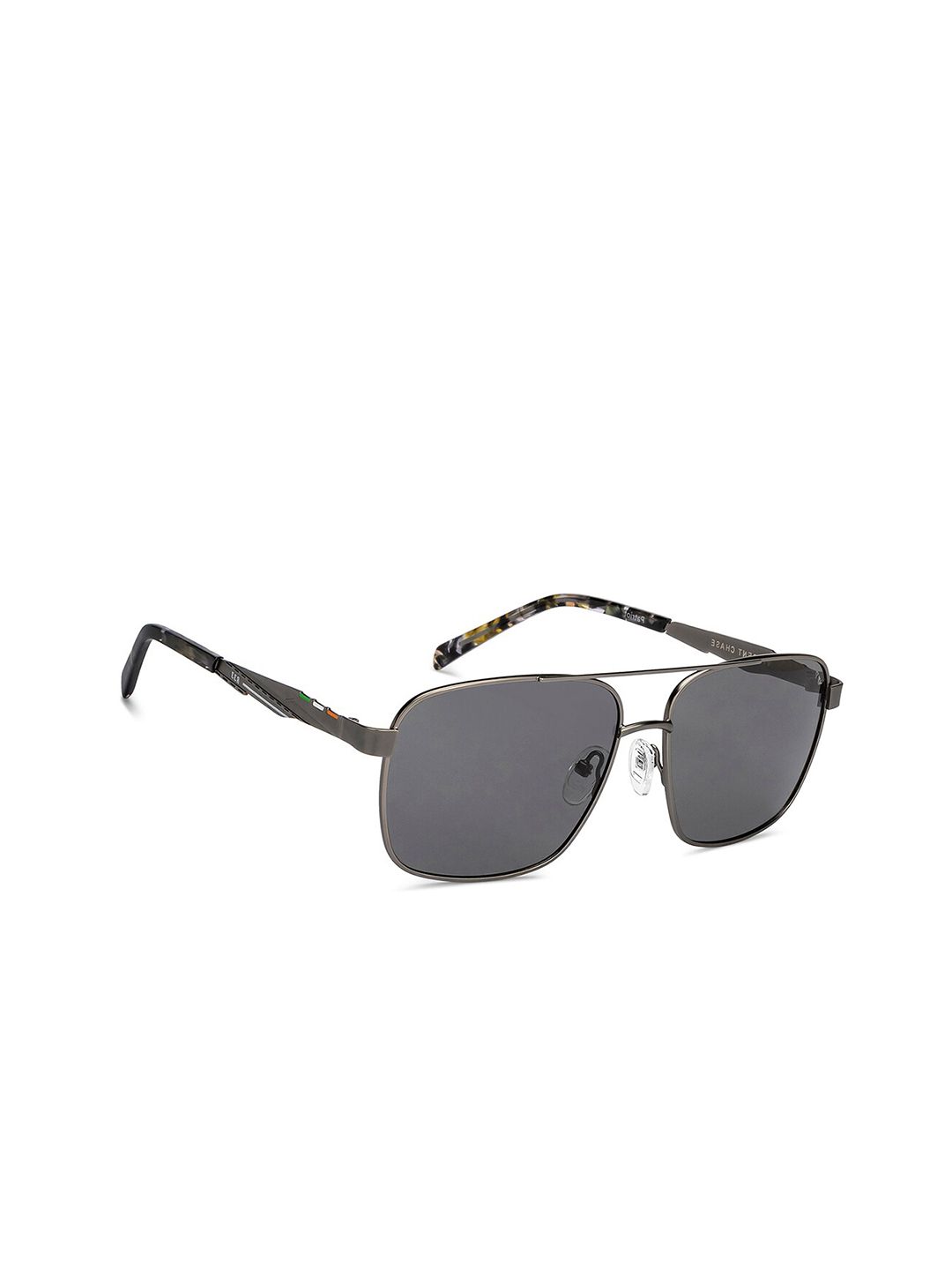 Vincent Chase by Lenskart Unisex Rectangle Sunglasses with Polarised and UV Protected Lens 215795