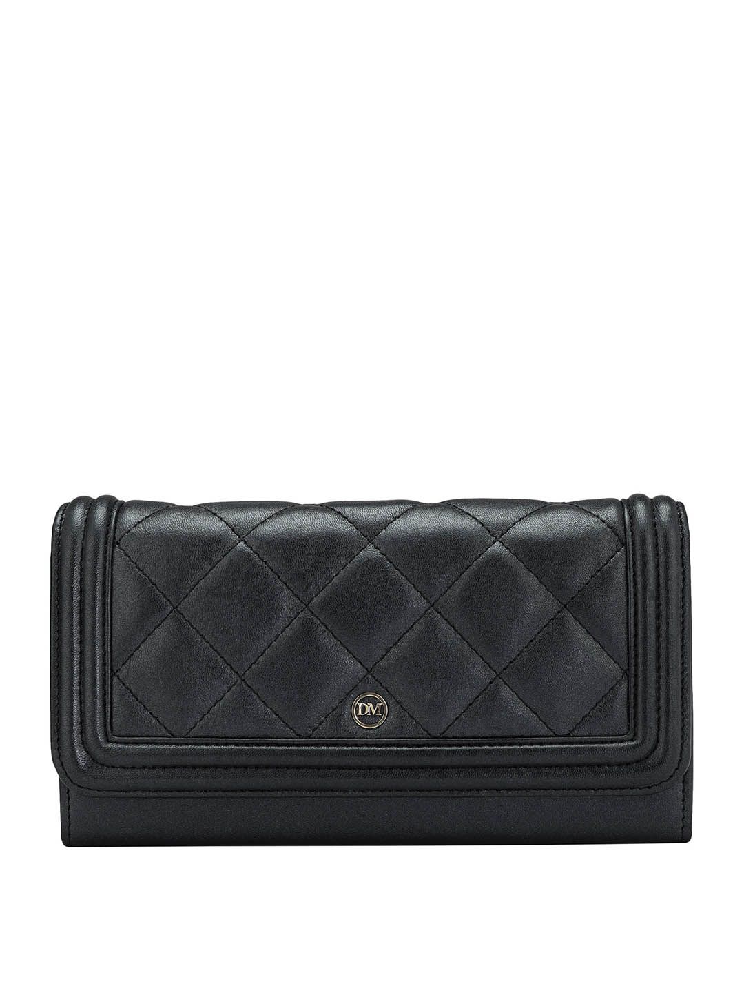 Da Milano Women Textured Leather Money Clip deal from myntra