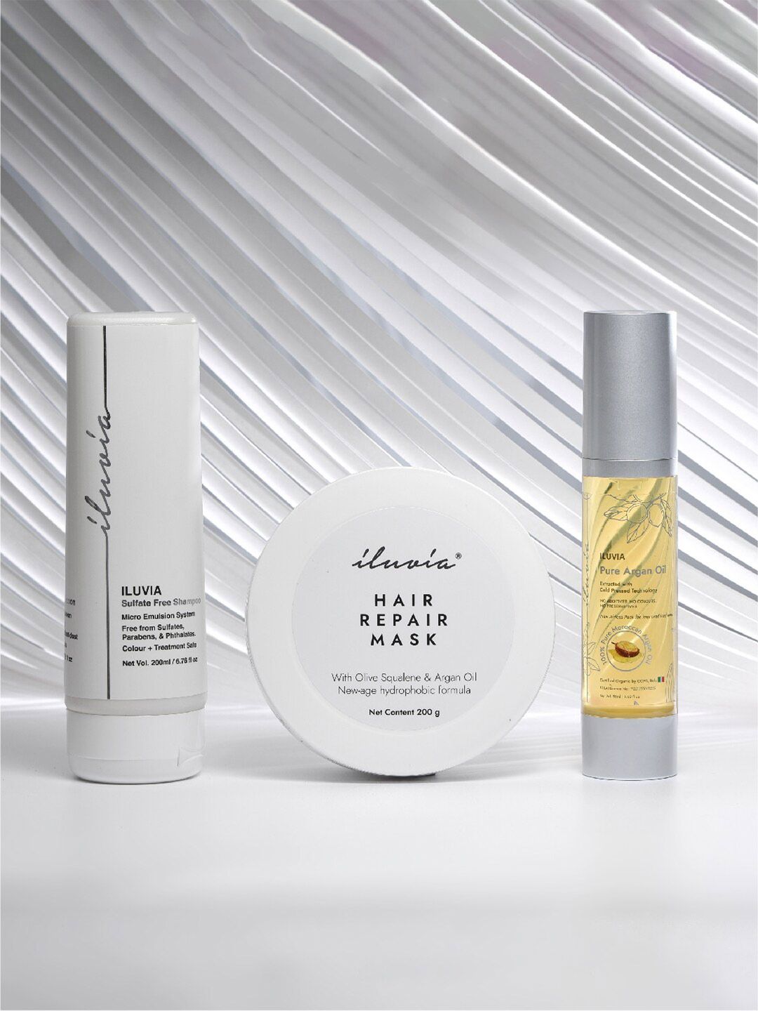 iluvia Professional Gentle Haircare System Hair Care Combo