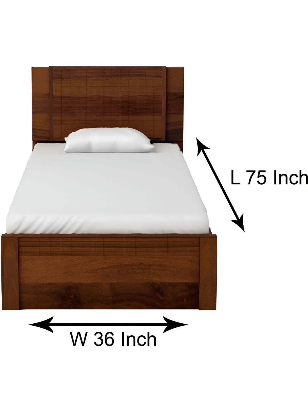 Stylista White Cotton  Single Size Water Resistant Mattress Protector