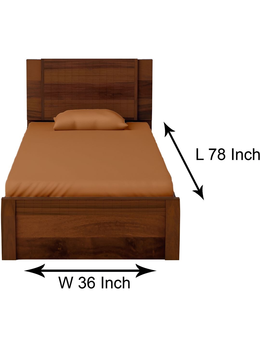 Stylista Beige Cotton Water Resistant Elastic Strap Single Size Mattress Protector