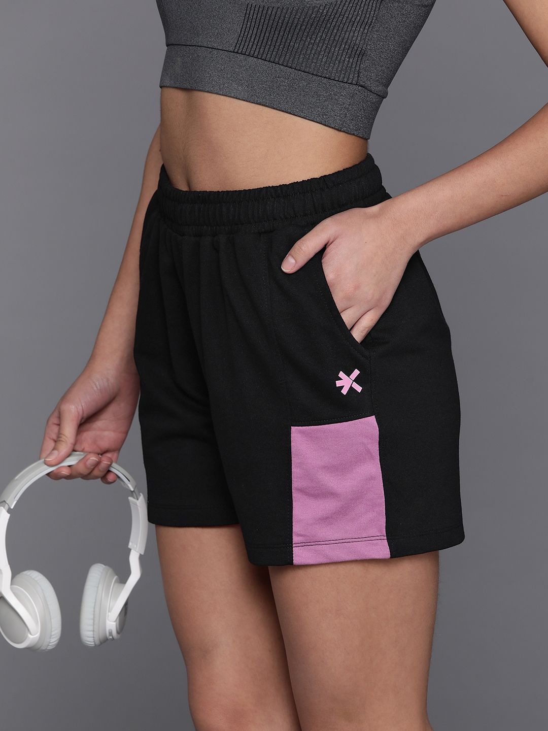 Rapid-Dry Training Shorts HRX by Hrithik Roshan Women Rapid-Dry Training Shorts