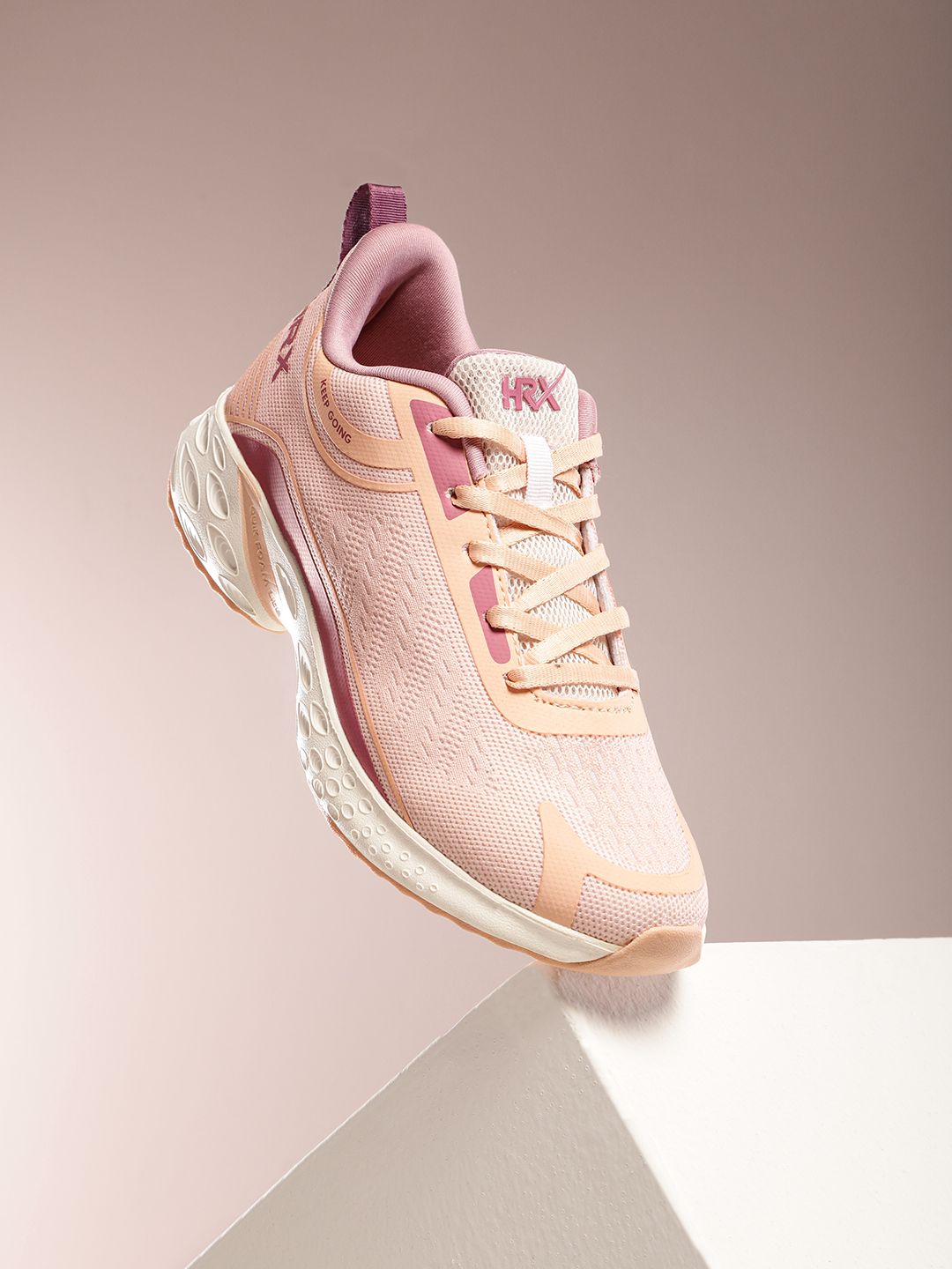 HRX by Hrithik Roshan Women Woven Design Running Shoes