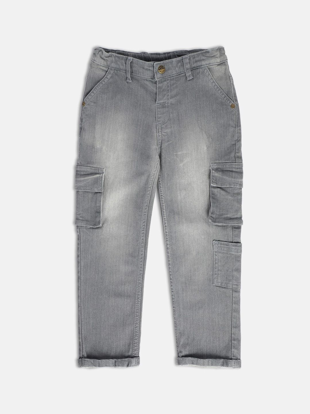 MINI KLUB Boys Classic Light Fade Stretchable Jeans