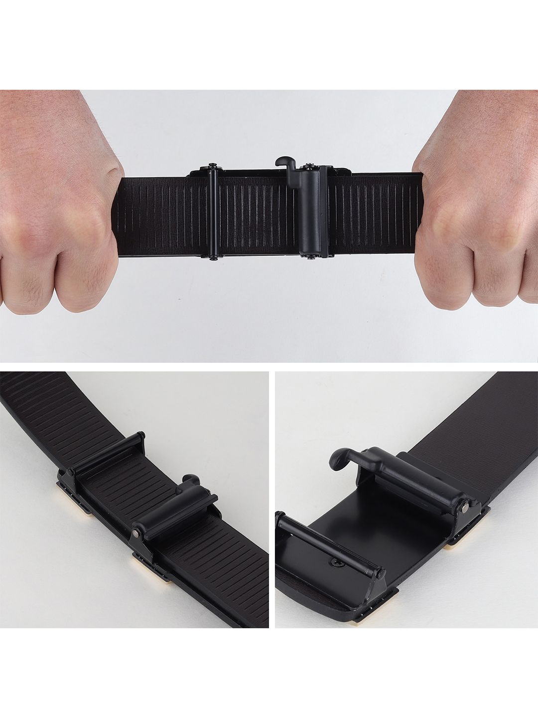 Buy ZORO Men Vegan Leather Auto Lock Belt - Belts for Men 27091482