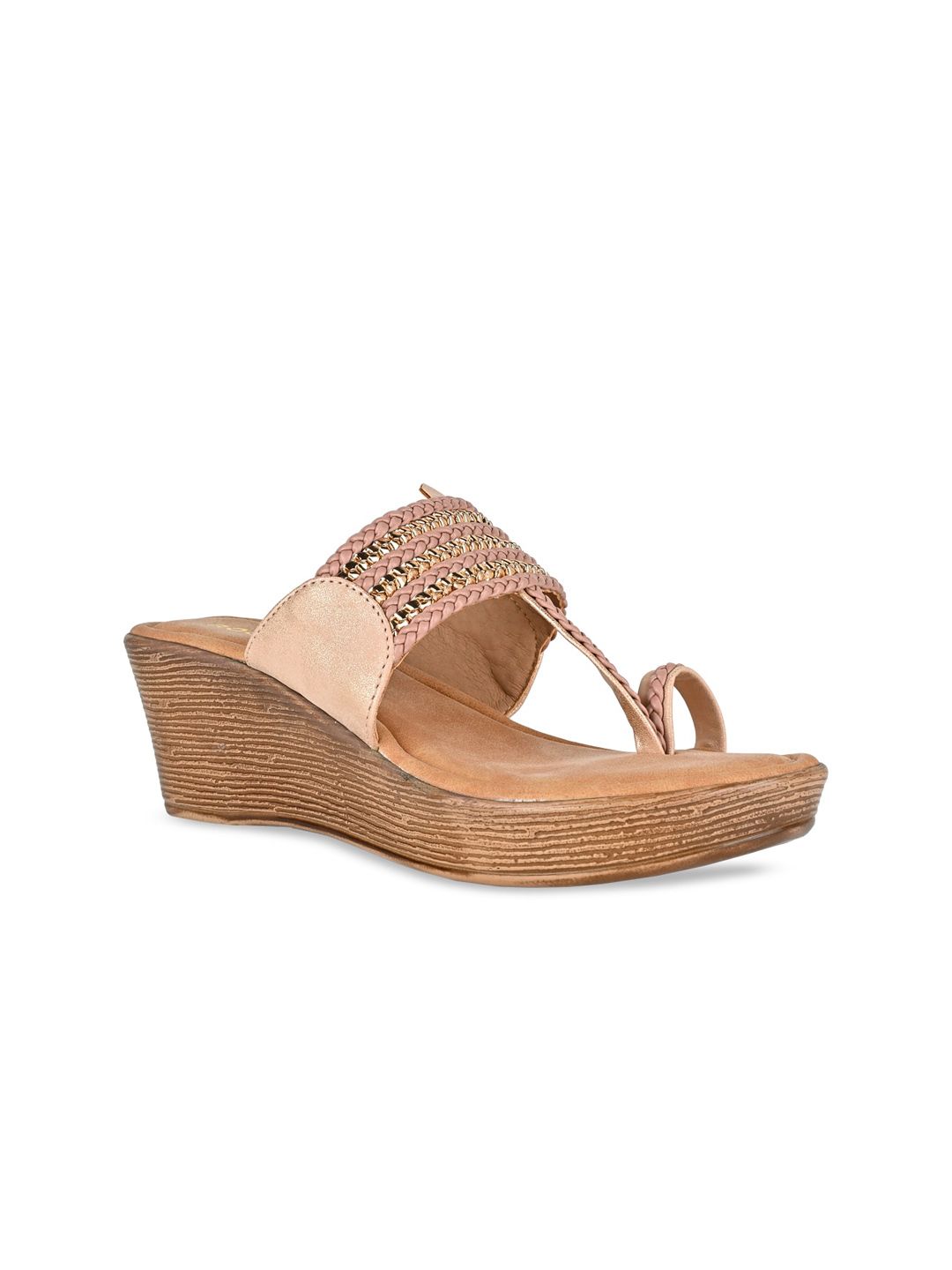 Rocia Textured Wedge Heels