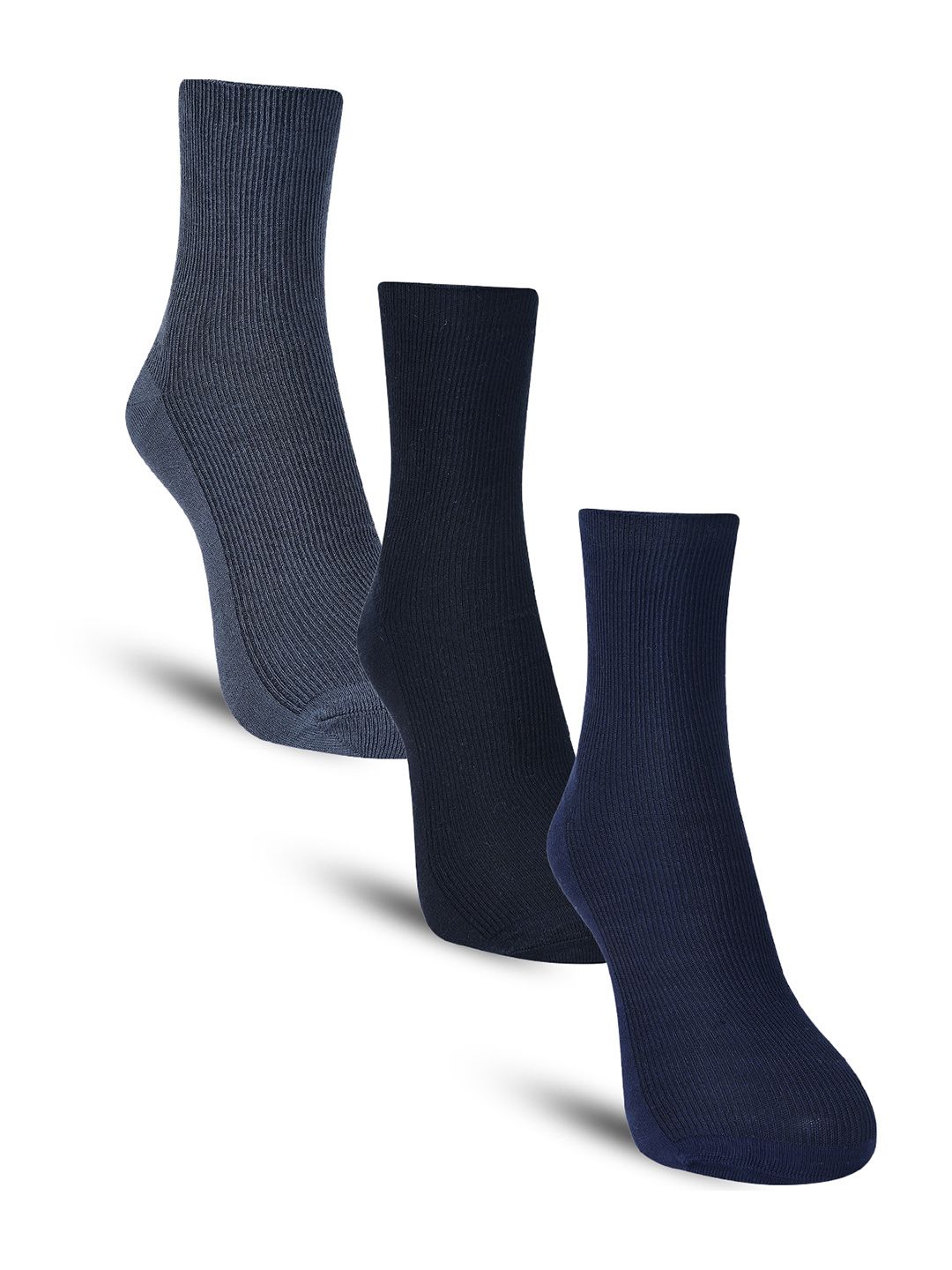 Dollar Socks Men Pack of 3 Cotton Ankle-Length Socks