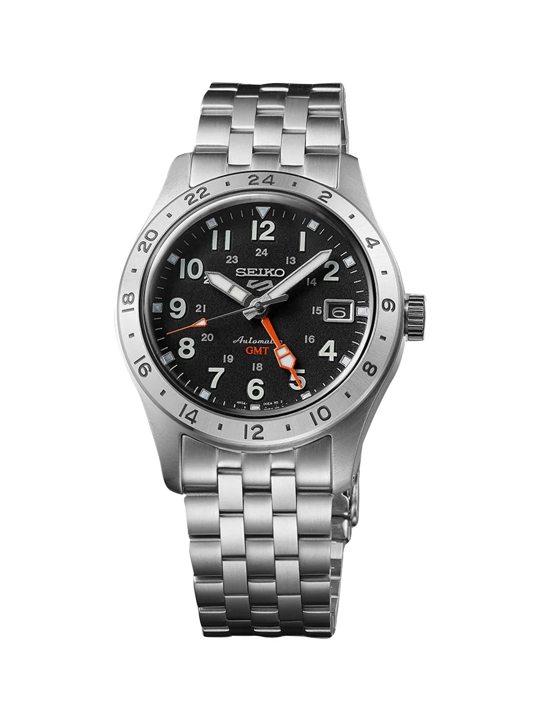 SEIKO SEIKO Men Stainless Steel Analogue Automatic Motion Powered Watch SSK023K1