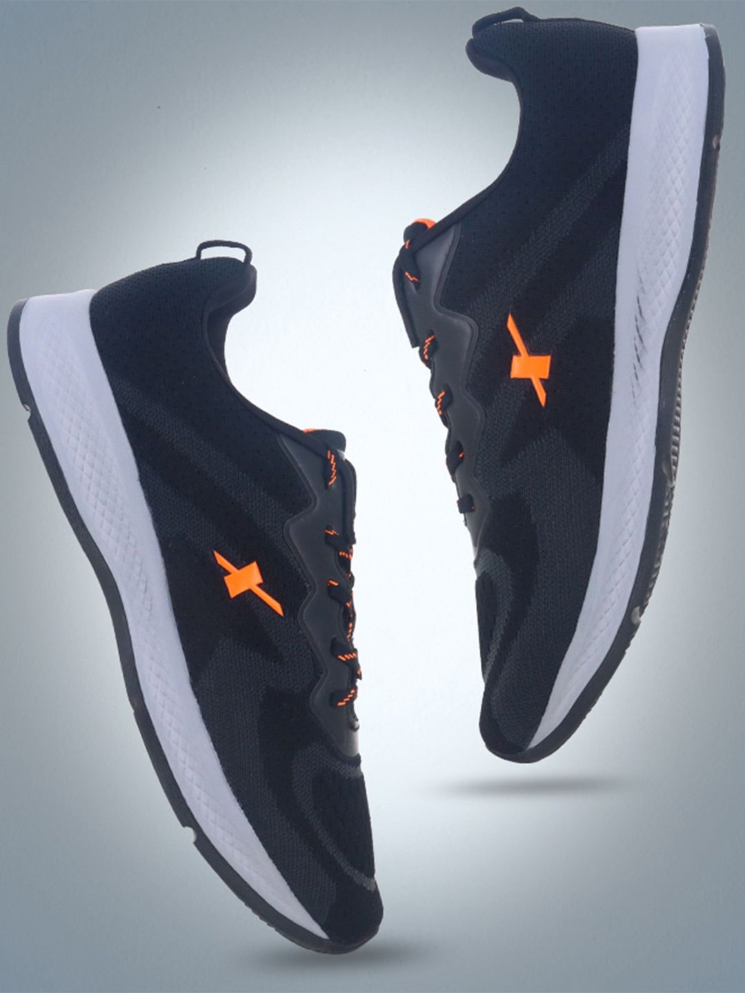 Sparx Men Lace Up Mesh Running Shoes