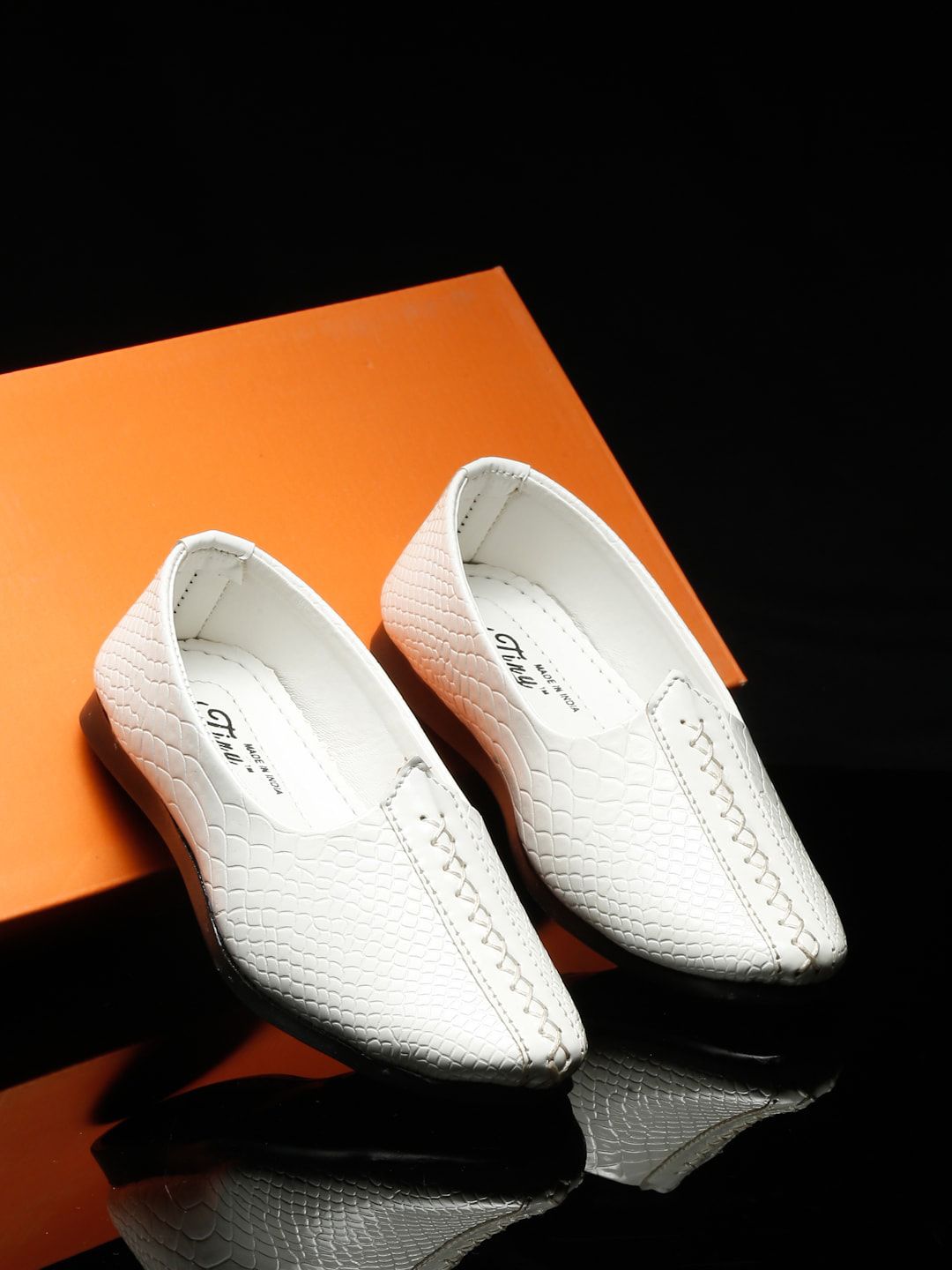 Tiny Bugs Boys Textured Comfort Insole Mojaris