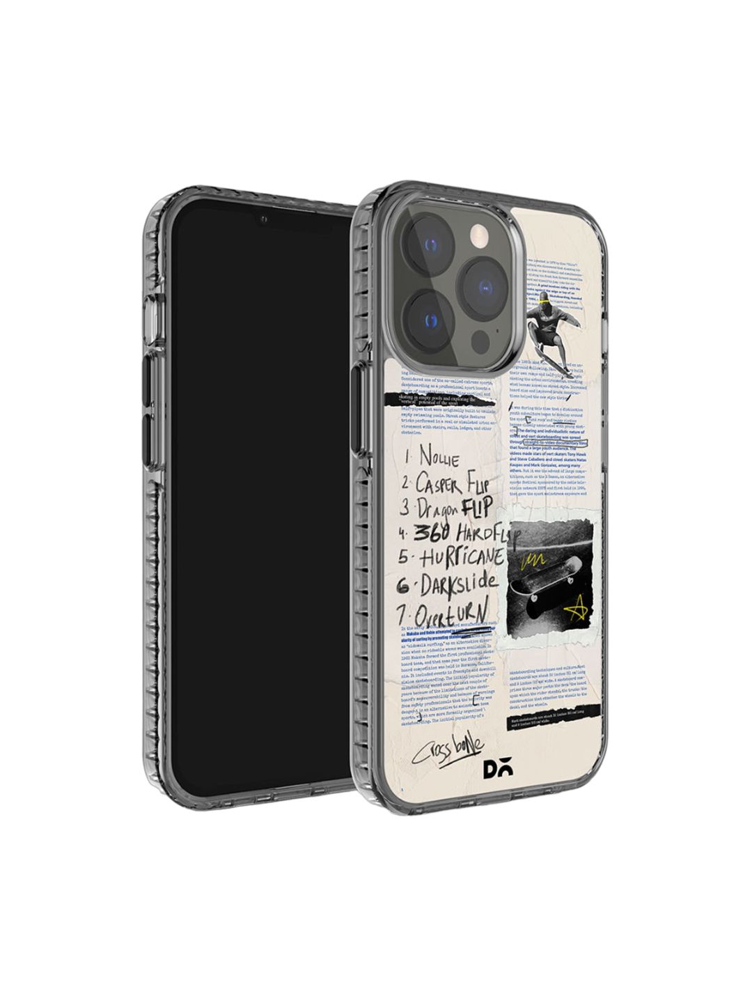 DailyObjects Flipster Stride Printed iPhone 15 Pro Super Slim Back Case