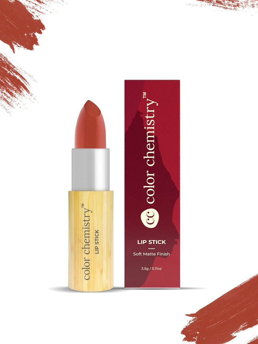 Color Chemistry Soft Matte Finish Lightweight & Long Lasting Lipstick 3.5g - Daylily LS10