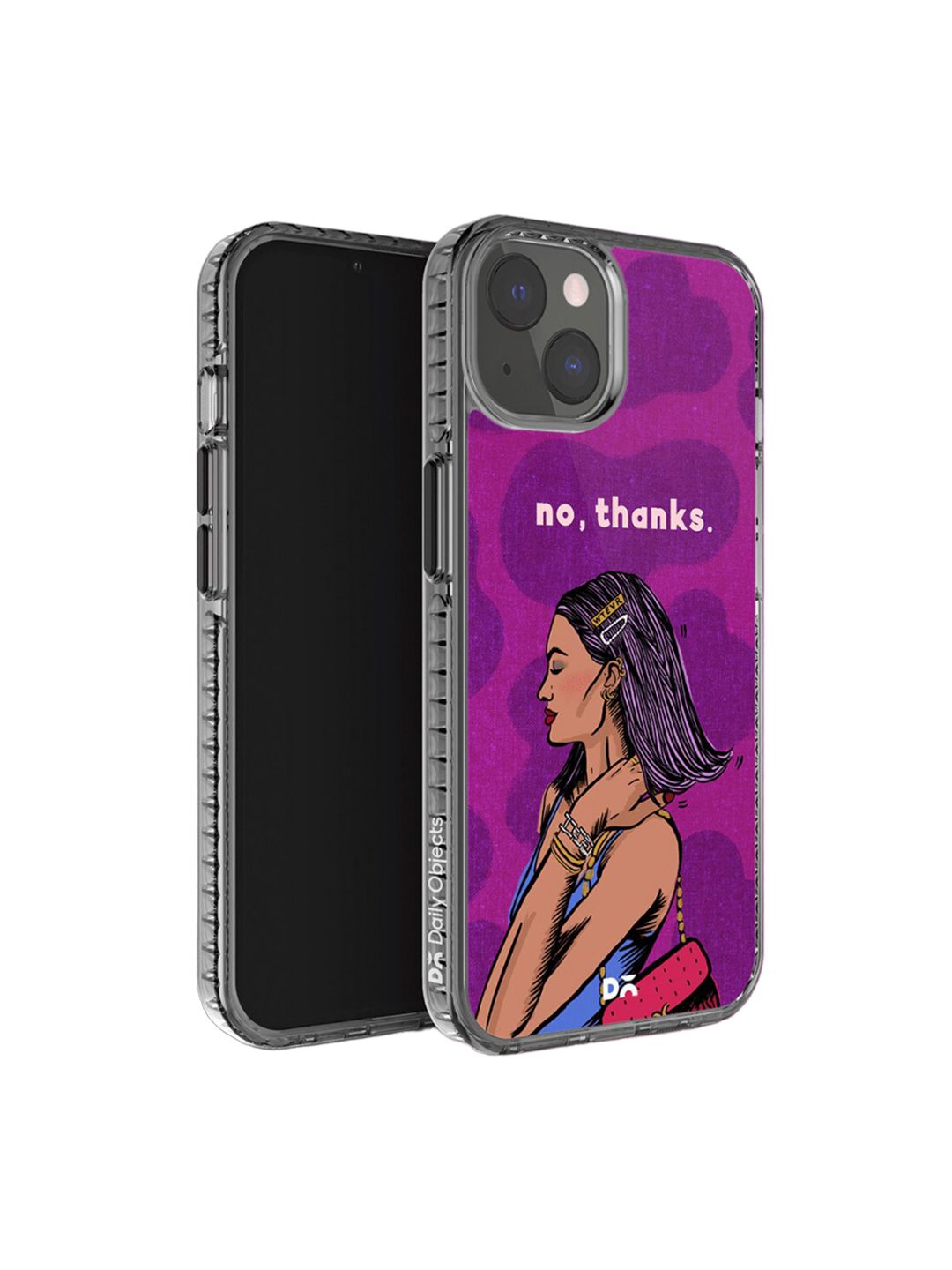 DailyObjects Unisex No thanks Stride iPhone 14 Phone Case Cover