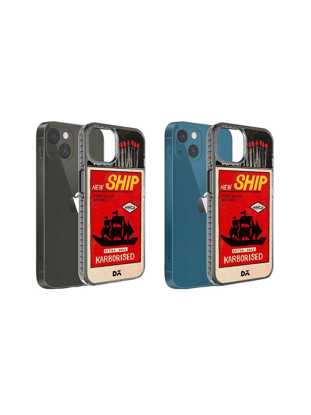 DailyObjects Printed Matchbox iphone 15 Phone Back Case