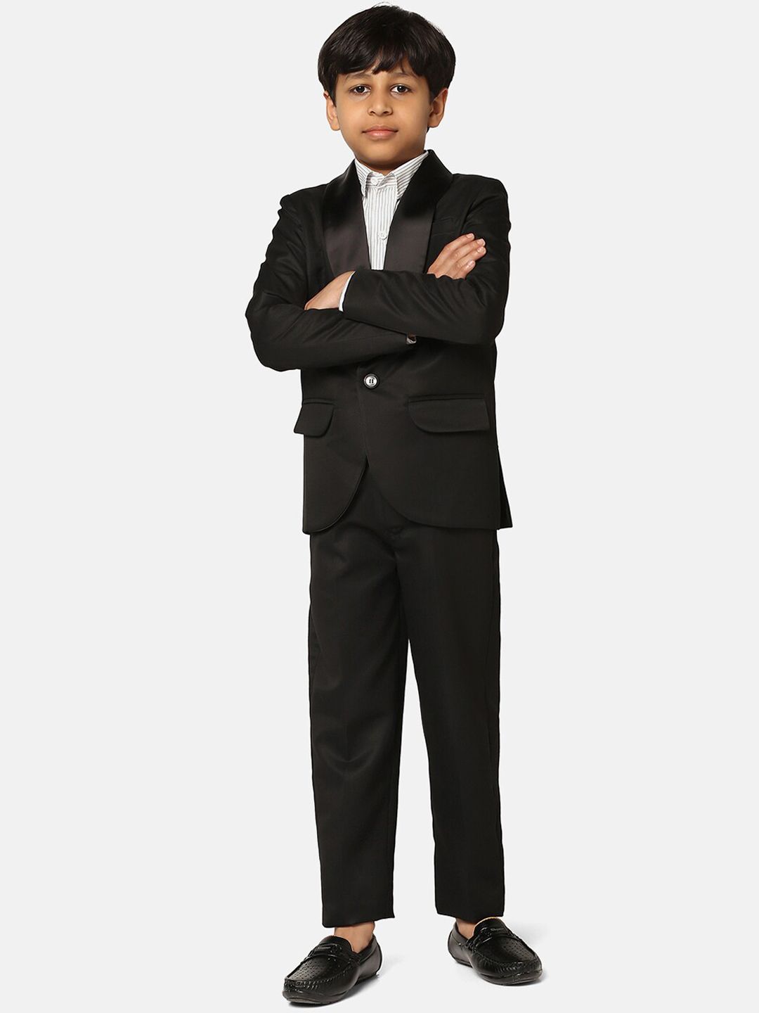 TAHVO Boys Slim-Fit 2 Piece Tuxedo Suit