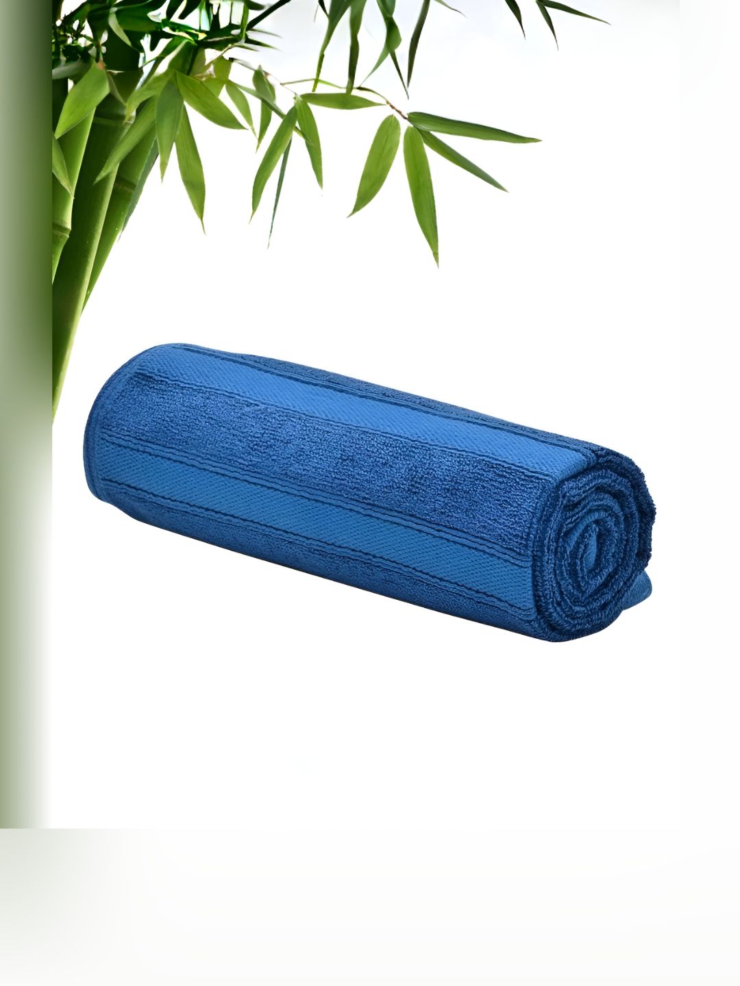 The Better Home Blue Bamboo 600 GSM Bath Towel