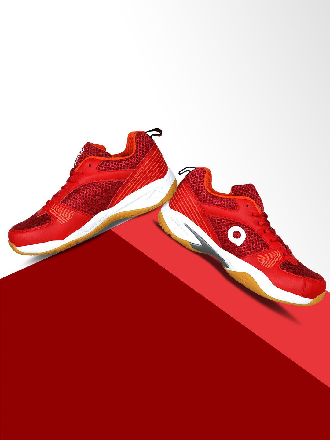 Aivin Men Attract Badminton Shoes - Red