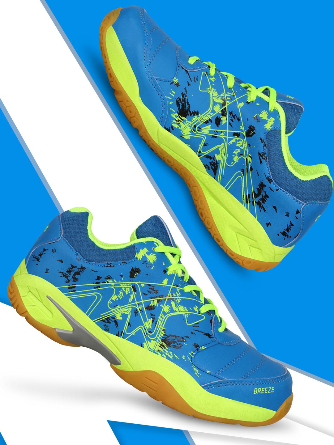 Aivin Breeze Badminton Shoes- Blue