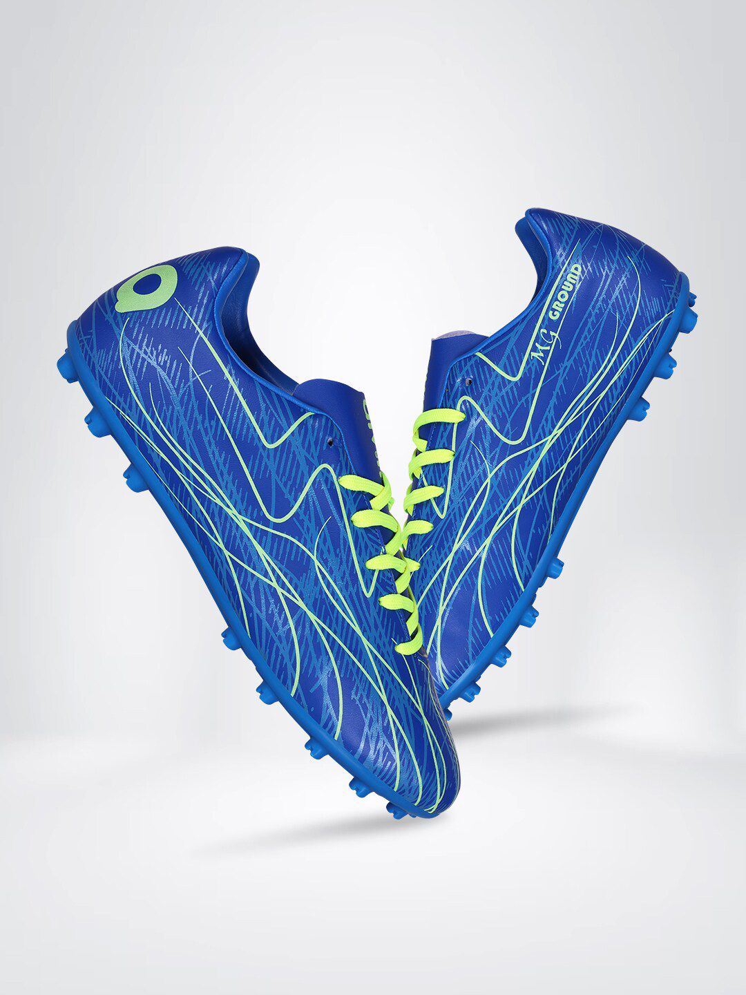 Aivin Men Blue Trend MG Football Shoes