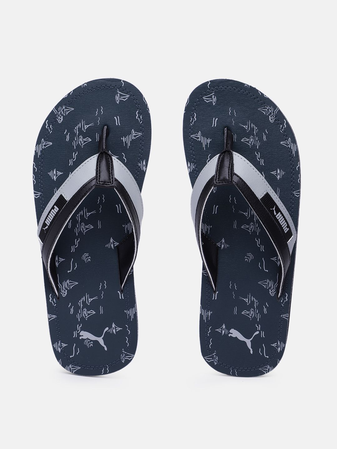 Puma Ketava Men Colourblocked V 3.0 Thong Flip-Flops