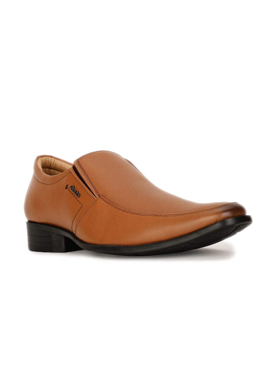 Bata Men Pointed Toe Formal Slip-On Shoes