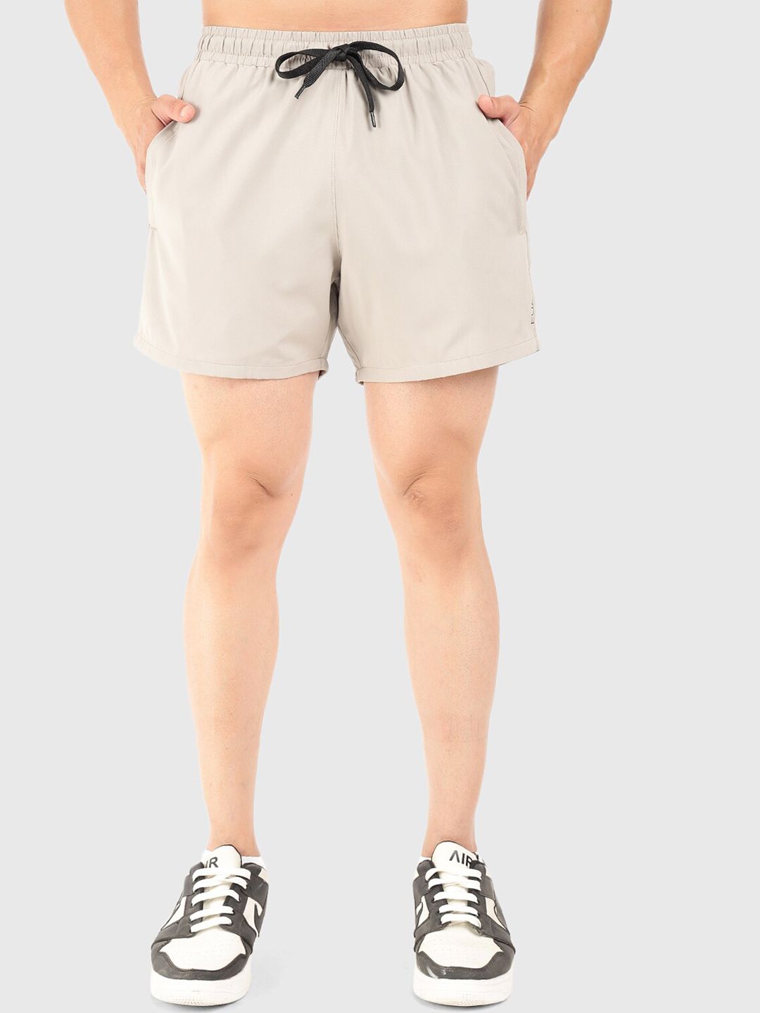 FUAARK Men Mid-Rise Dri-FIT Sports Shorts