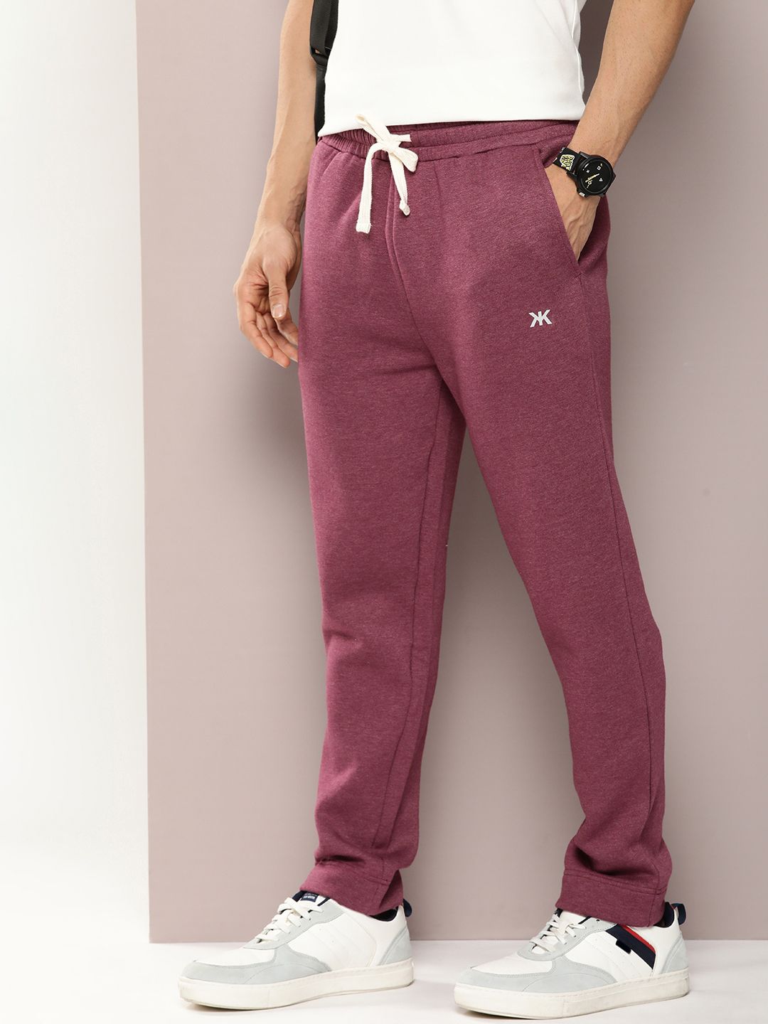 Buy Kook N Keech Men Solid Slim Fit Track Pants - Track Pants for
