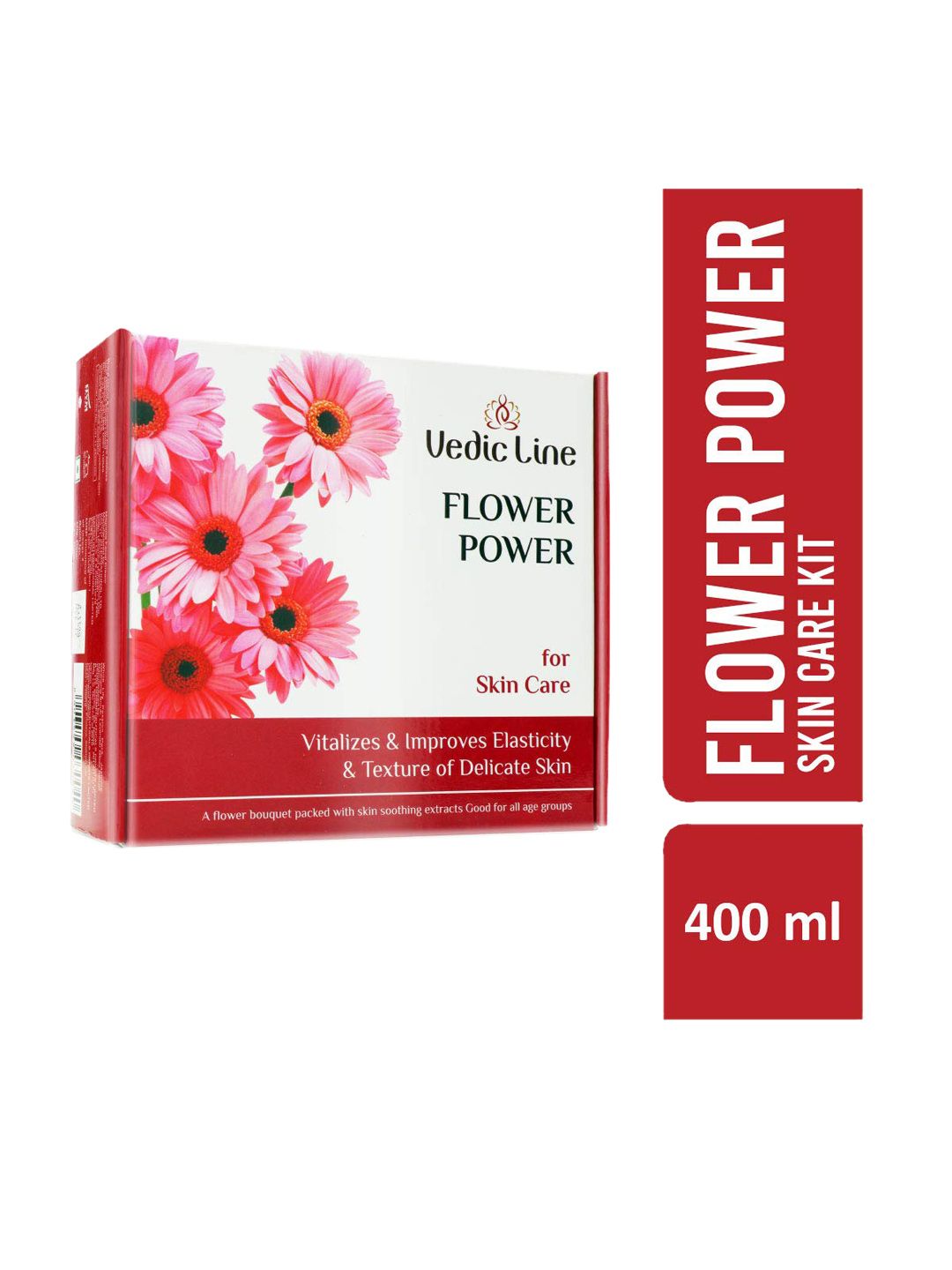Vedicline Flower Power Facial Kit For Skincare - 400ml