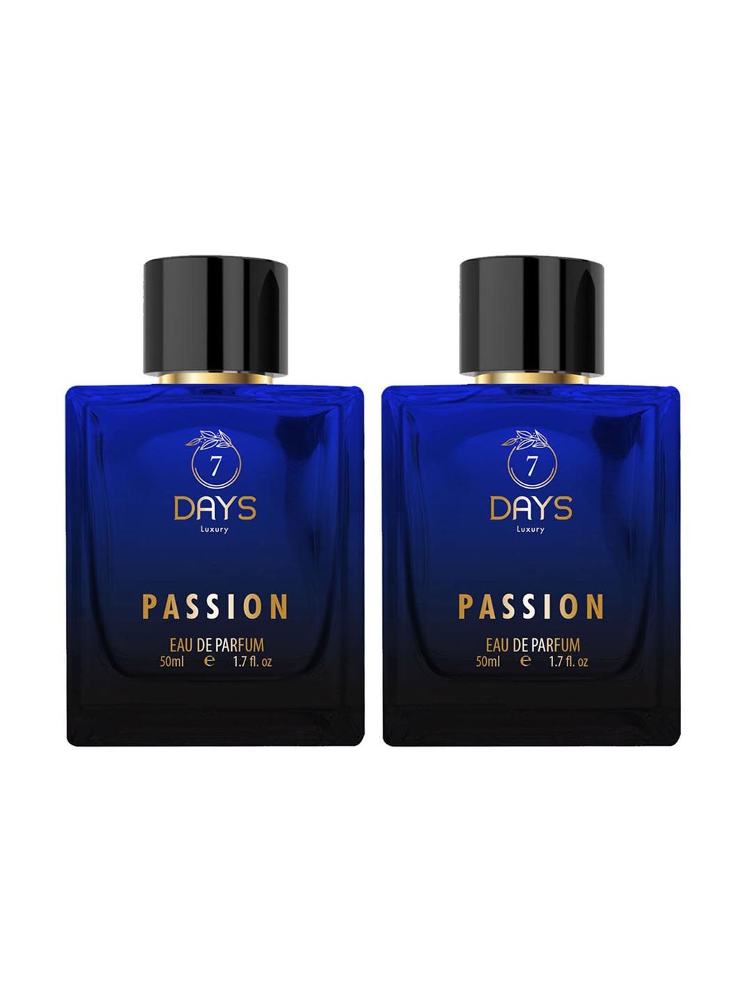 7 DAYS Passion 2-Pcs Long Lasting Eau De Parfum - 50ml Each