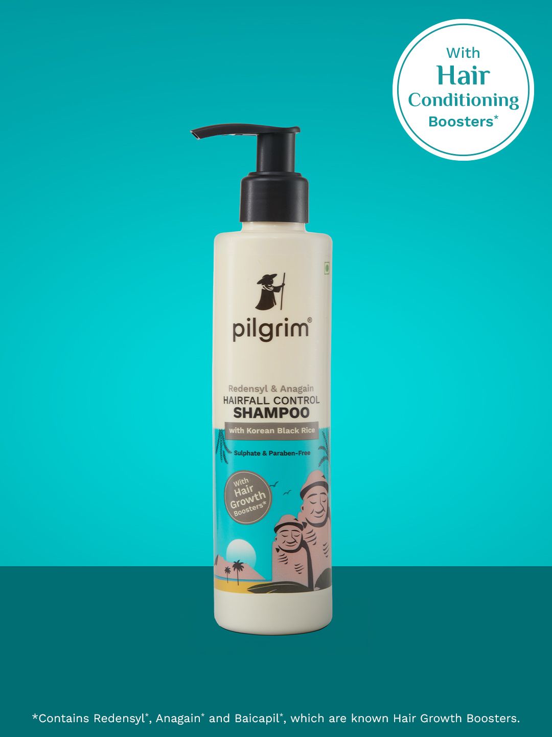 Pilgrim Redensyl & Anagain Hairfall Control Shampoo - 200ml