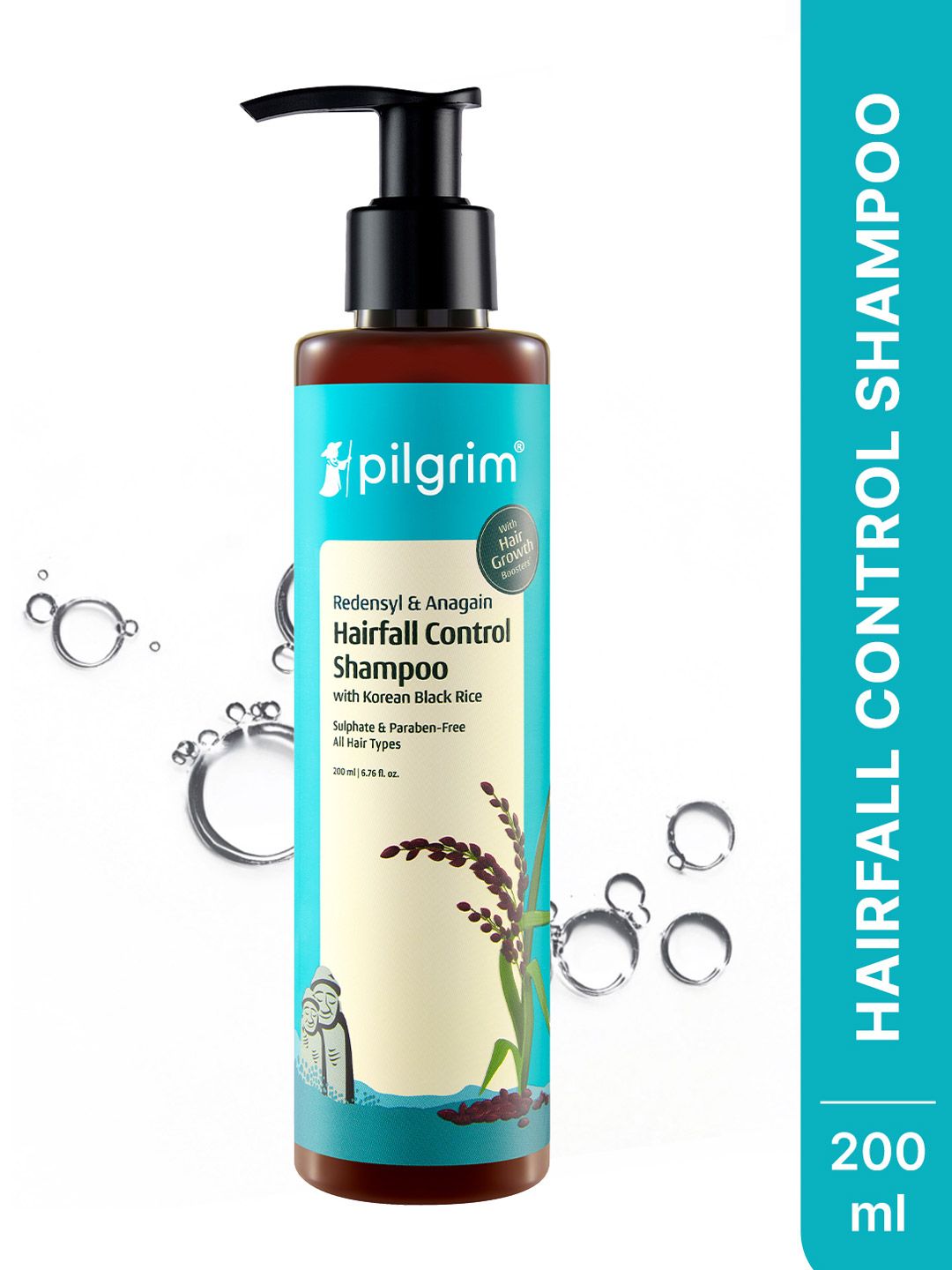 Pilgrim Redensyl & Anagain Hairfall Control Shampoo - 200ml