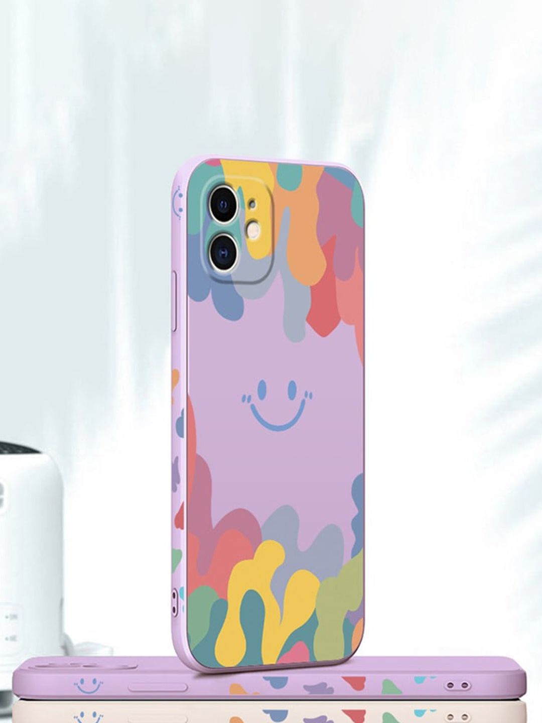 Alexvyan Smiley Non Slip Matte Surface Ultra Thin iPhone 11 Mobile Back Case