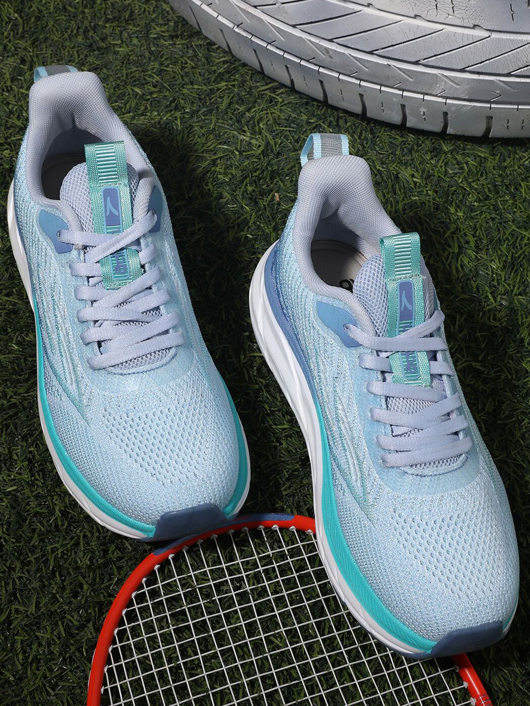 Action Men Lace Up Mesh Running Shoes