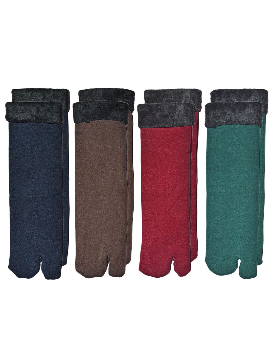 BAESD Unisex Pack of 4 Above Ankle-Length Winter Socks