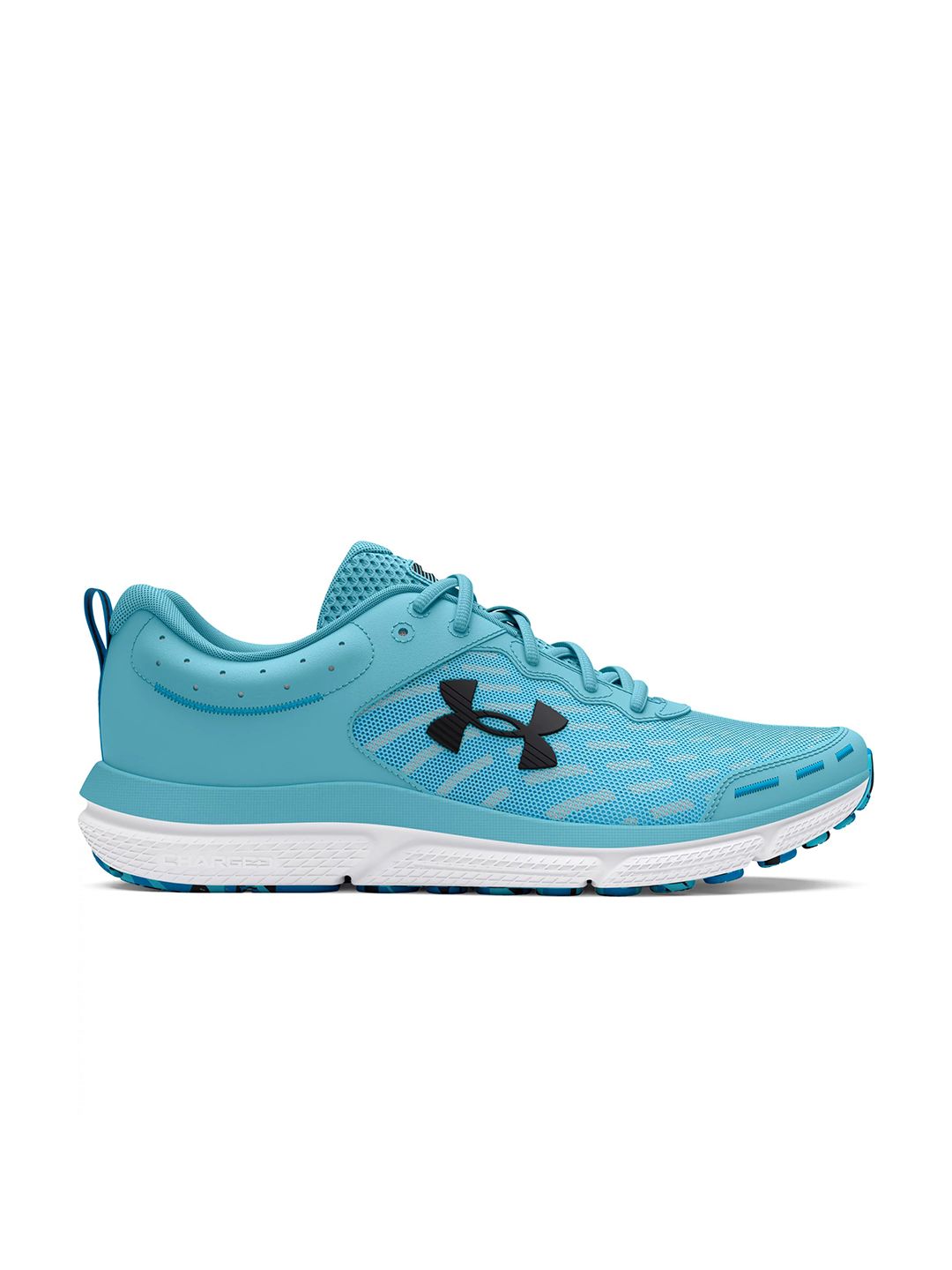 UNDER ARMOUR Women Woven Design Charged Assert 10 Running Shoes with Brand Logo Detail