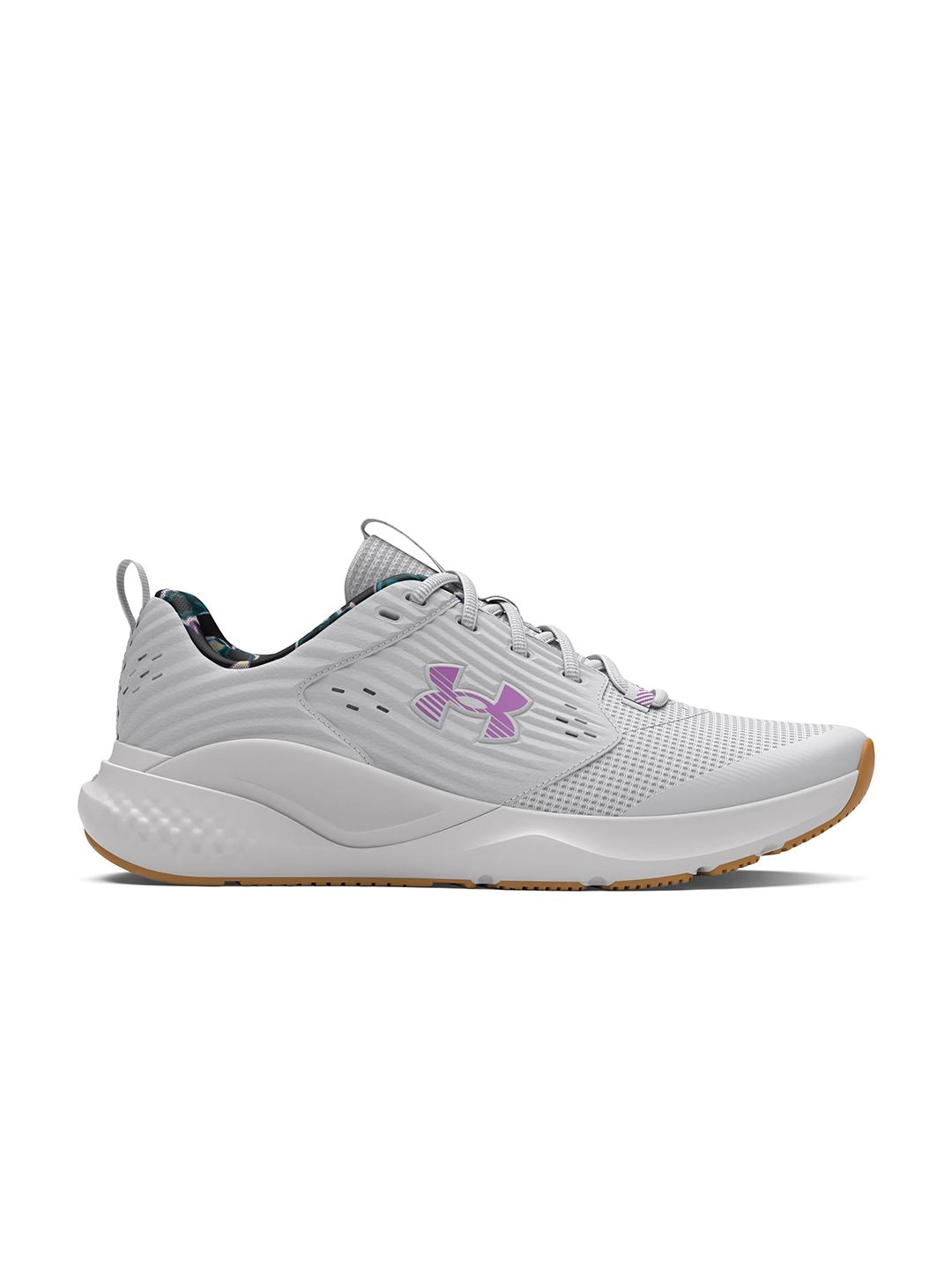 UNDER ARMOUR Women Woven Design Charged Commit 4 Training Shoes with Brand Logo Detail