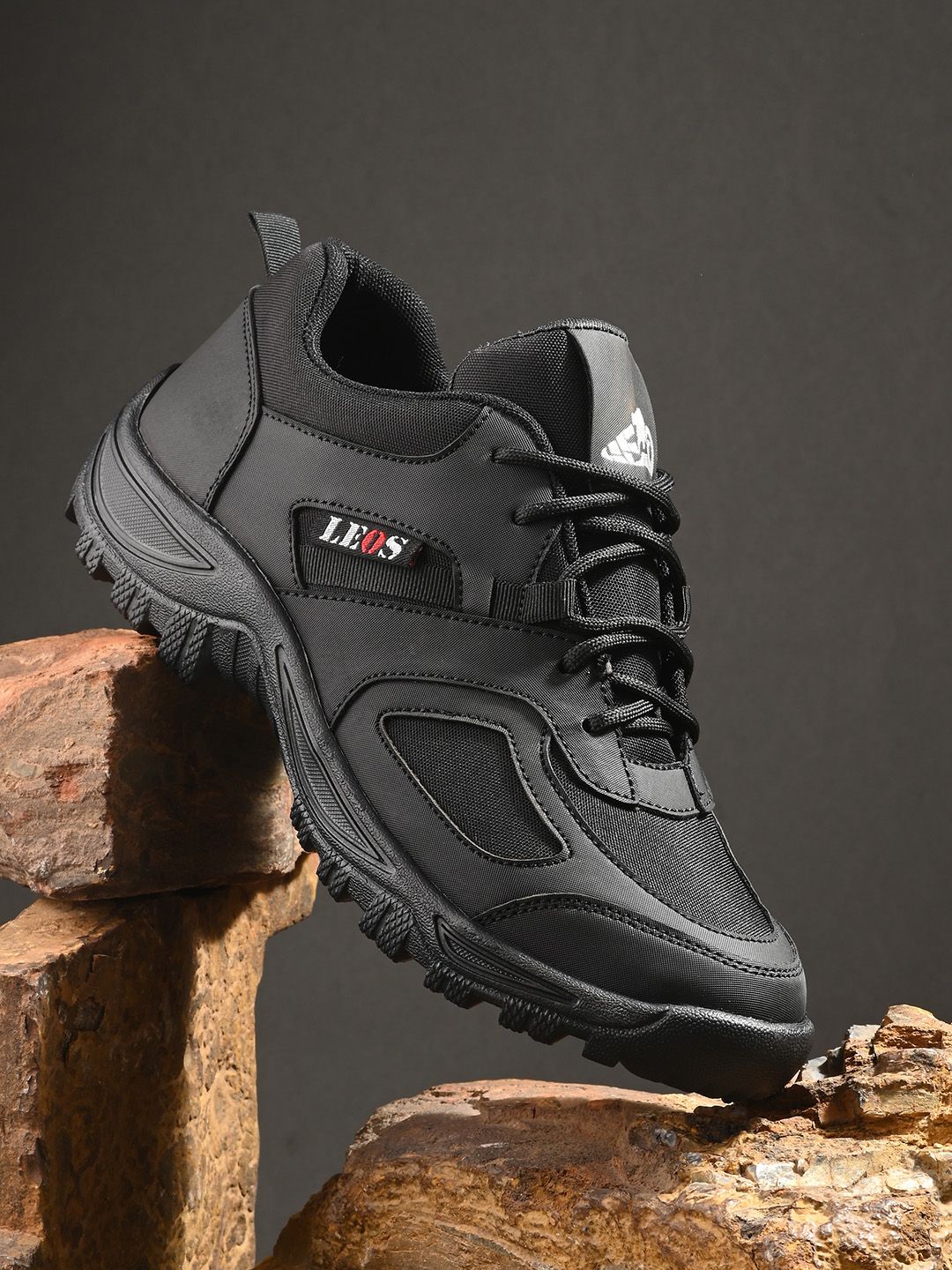 Leo's Fitness Shoes Men Antimicrobial Canvas Trekking Shoes