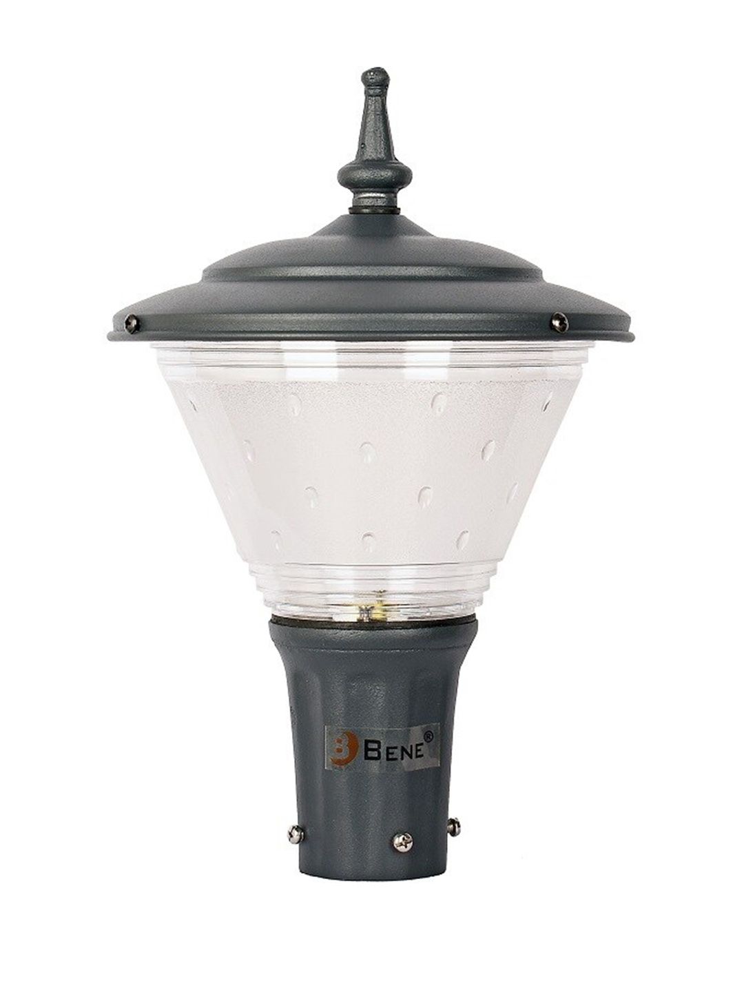 BENE Bonic Grey & Transparent Self Assembly Aluminium Outdoor Lamps