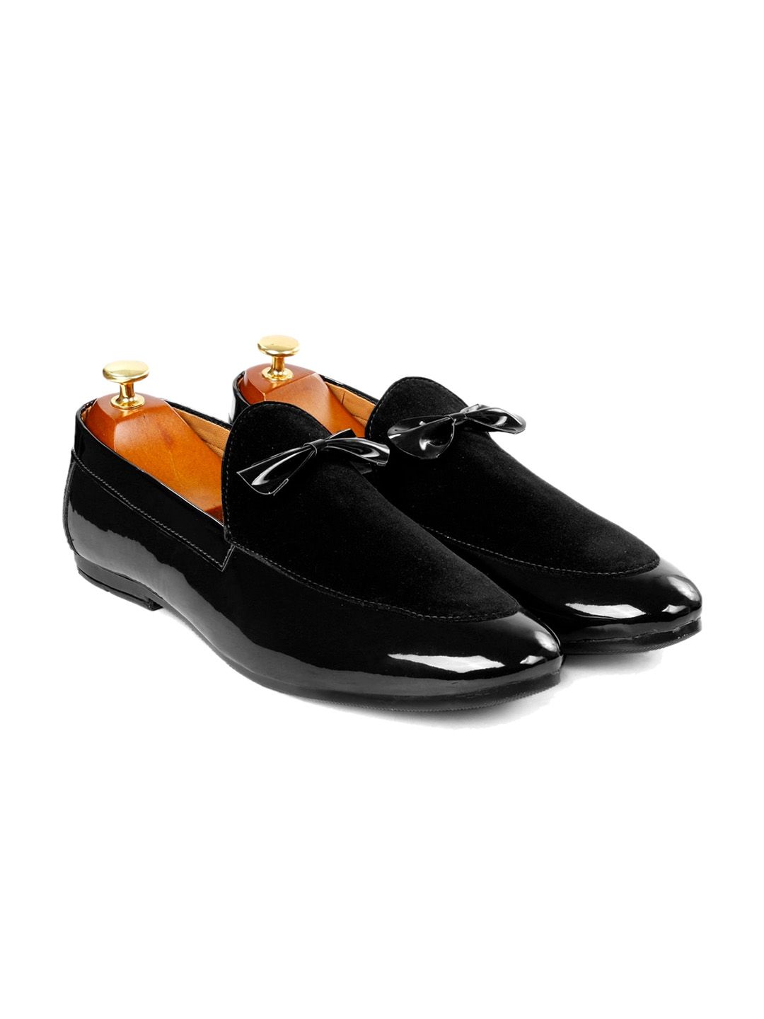 Anouk Men Bow Detailed Slip-On Shoes