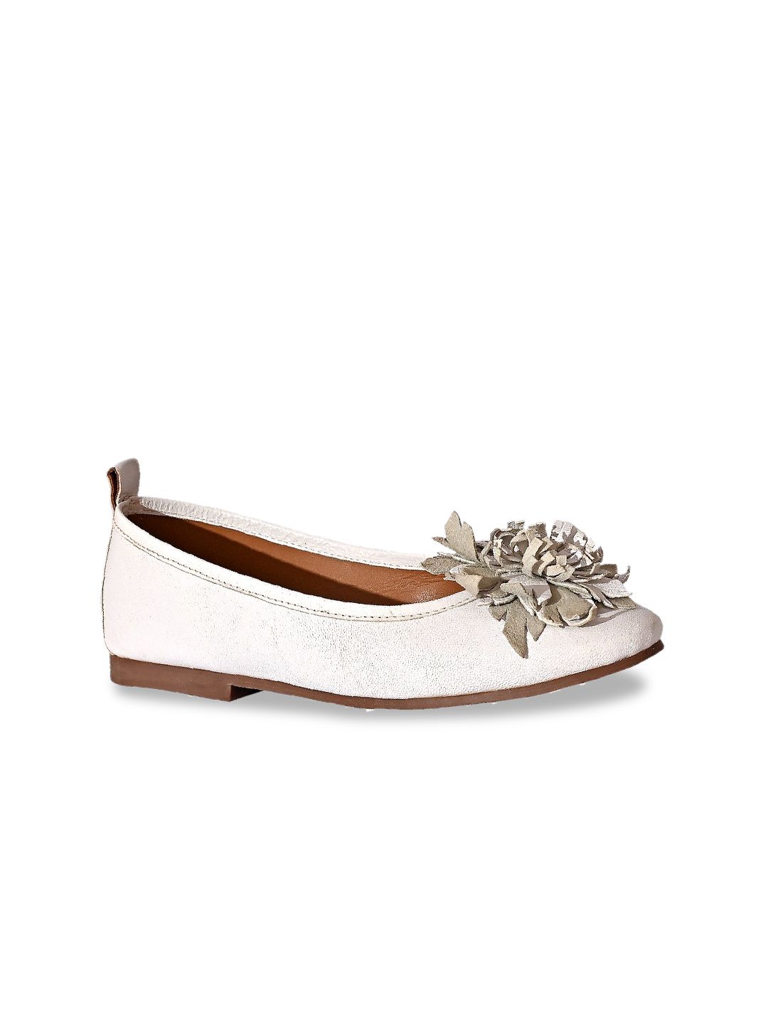 Eske Embellished Leather Ballerinas