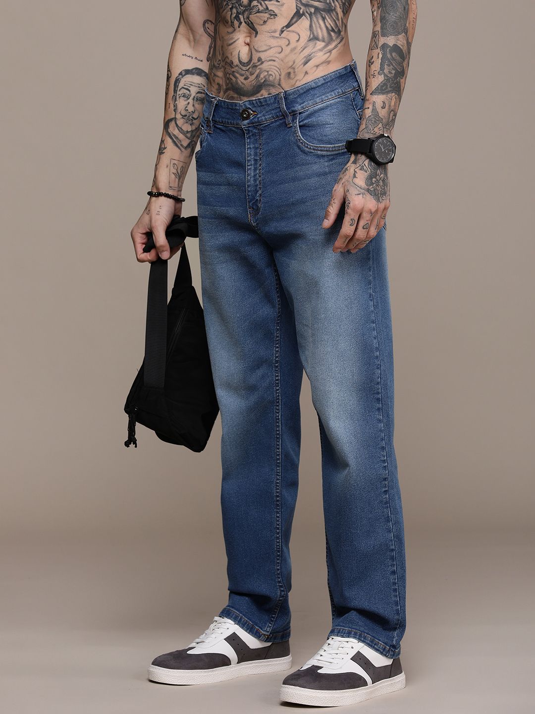 Buy Roadster Men Straight Fit Light Fade Jeans - Jeans for Men