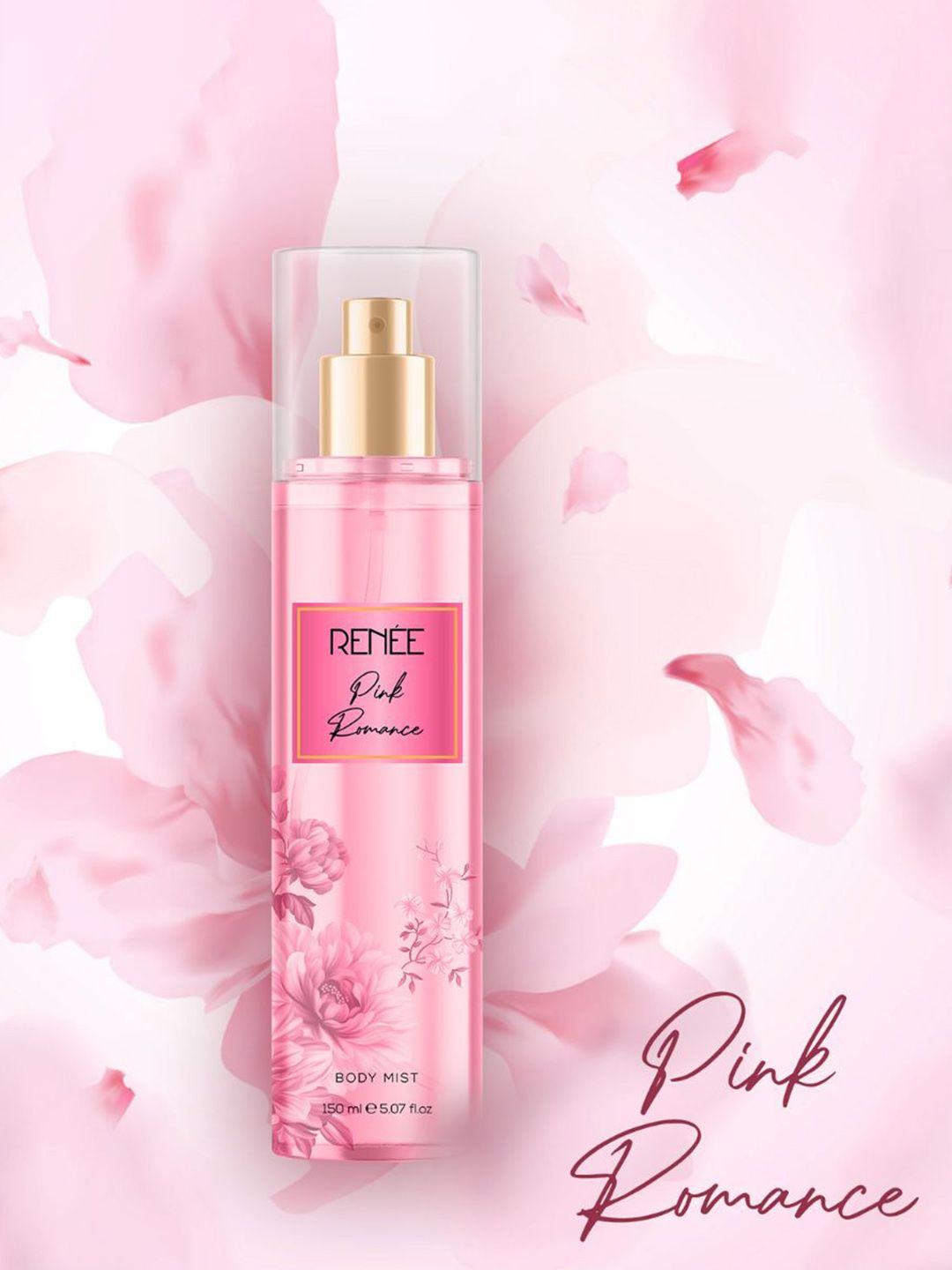 Renee Women Pink Romance Long Lasting Body Mist - 150 ml