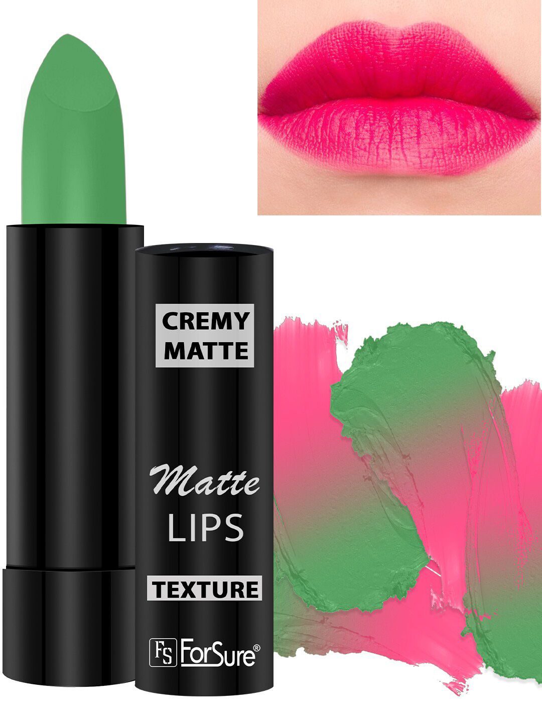 ForSure Cremy Matte Long Lasting Color Changing Lipstick - 3.5g - Natural Pink