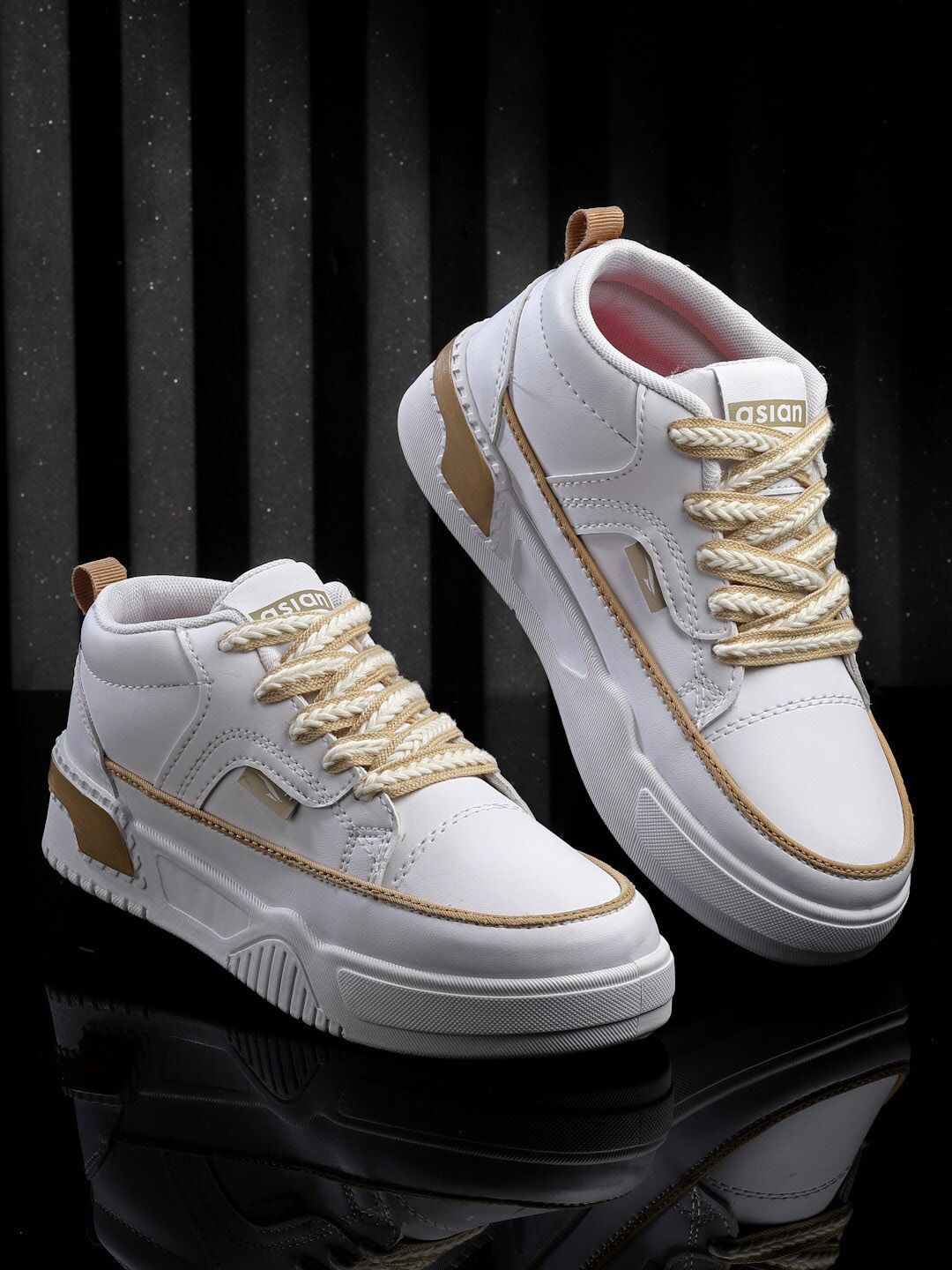 ASIAN Women Round Toe Memory Foam Sneakers