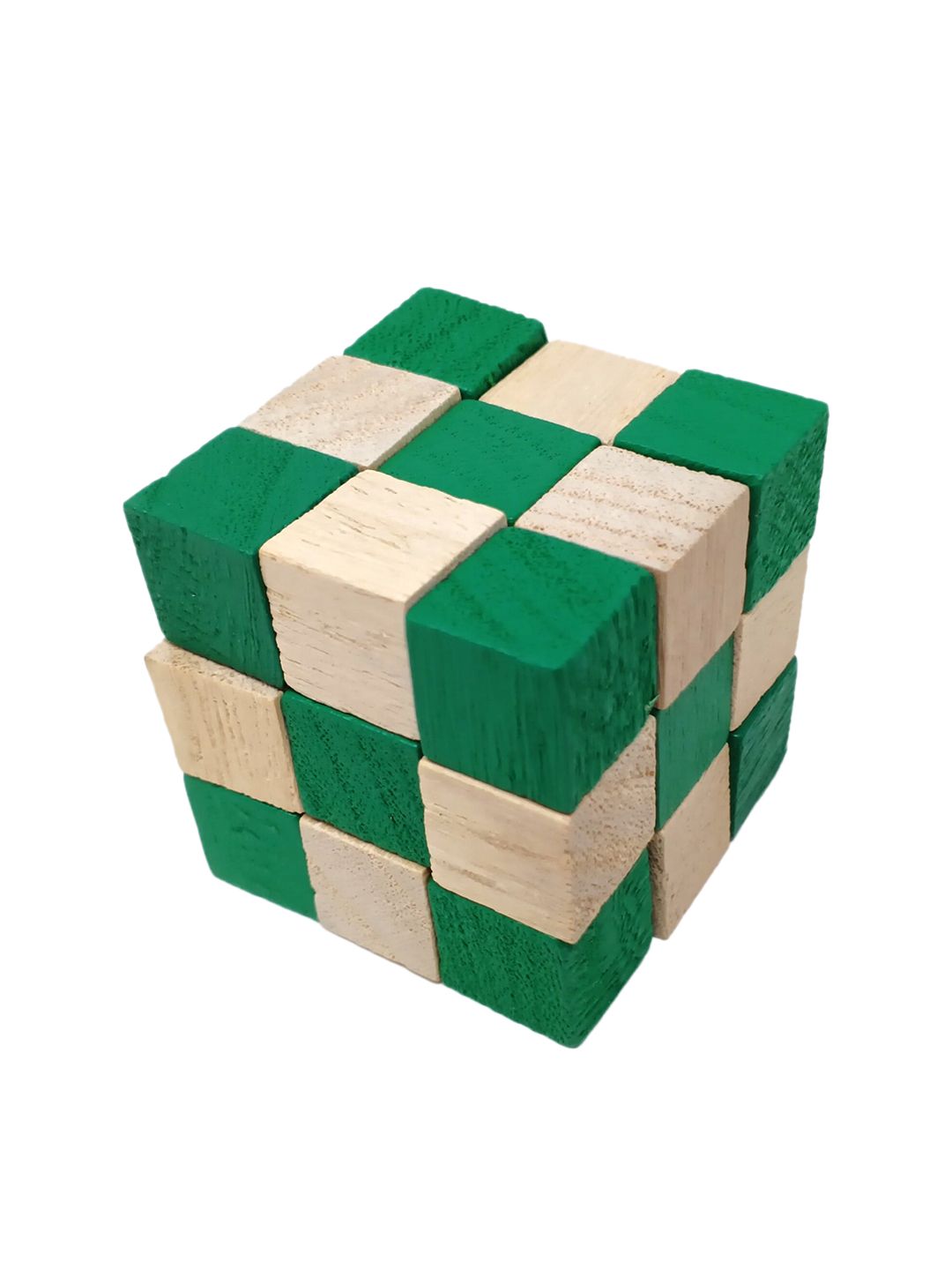 A&A Kreative Box Wooden Cube Puzzle