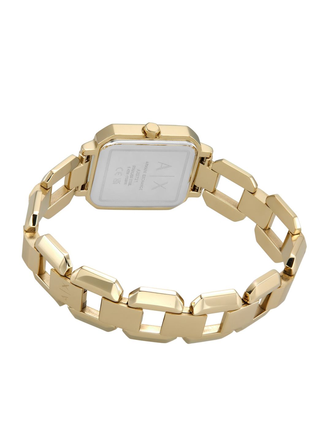 Buy Armani Exchange Women Textured Dial & Stainless Steel 