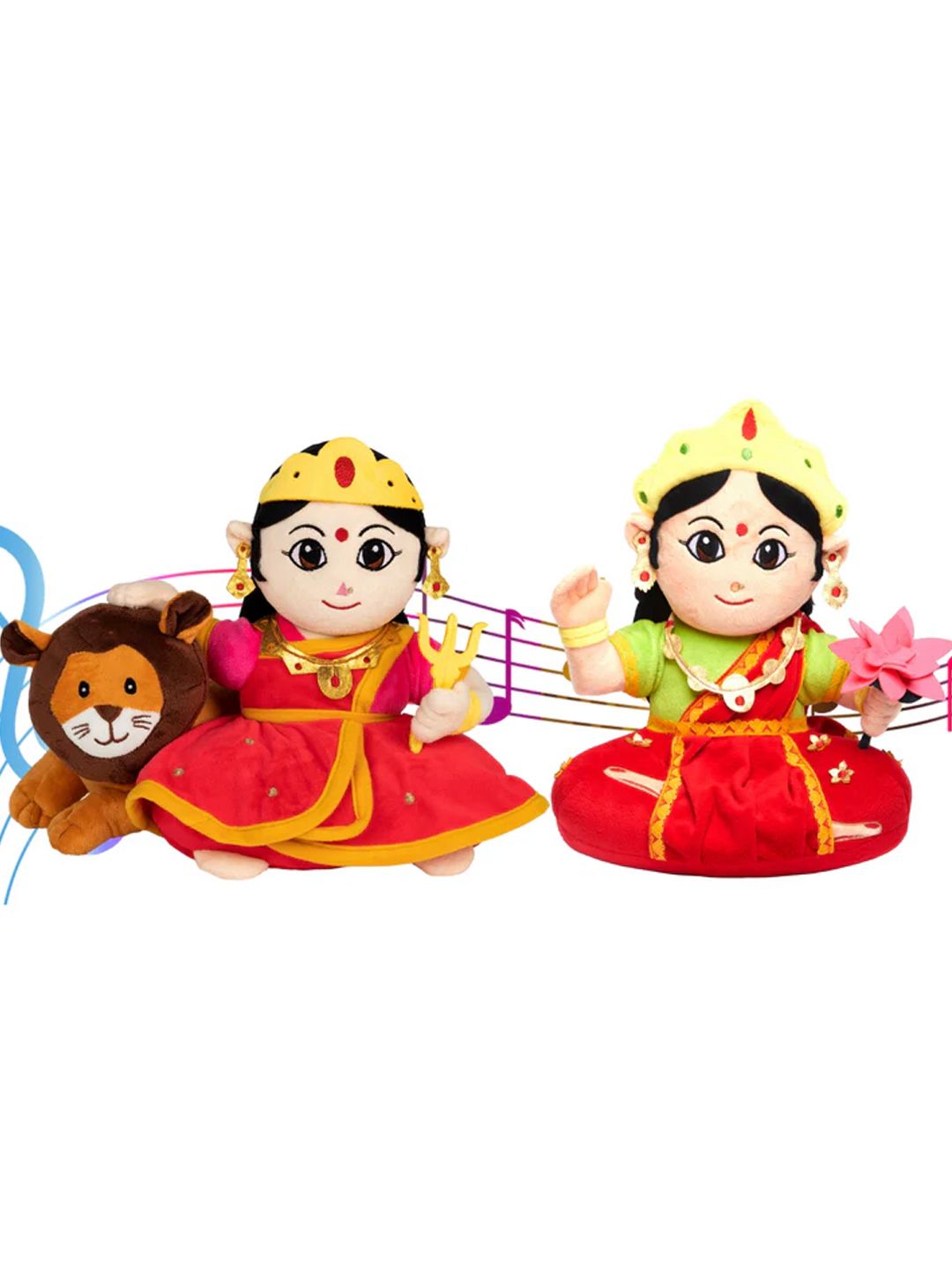 Buy Panda's Box Kids Set of 2 Non-Allergic Goddess Durga & Lakshmi